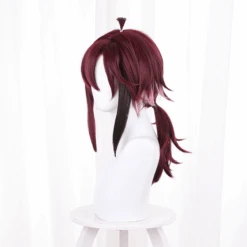 Gvavaya Game Cosplay Genshin Impact Shikanoin Heizou Cosplay Wig Red Wine 45cm Hair -Gvavaya Deals Store 3 8c6166b7 ce75 474a a6b6 7c9b8d1af864