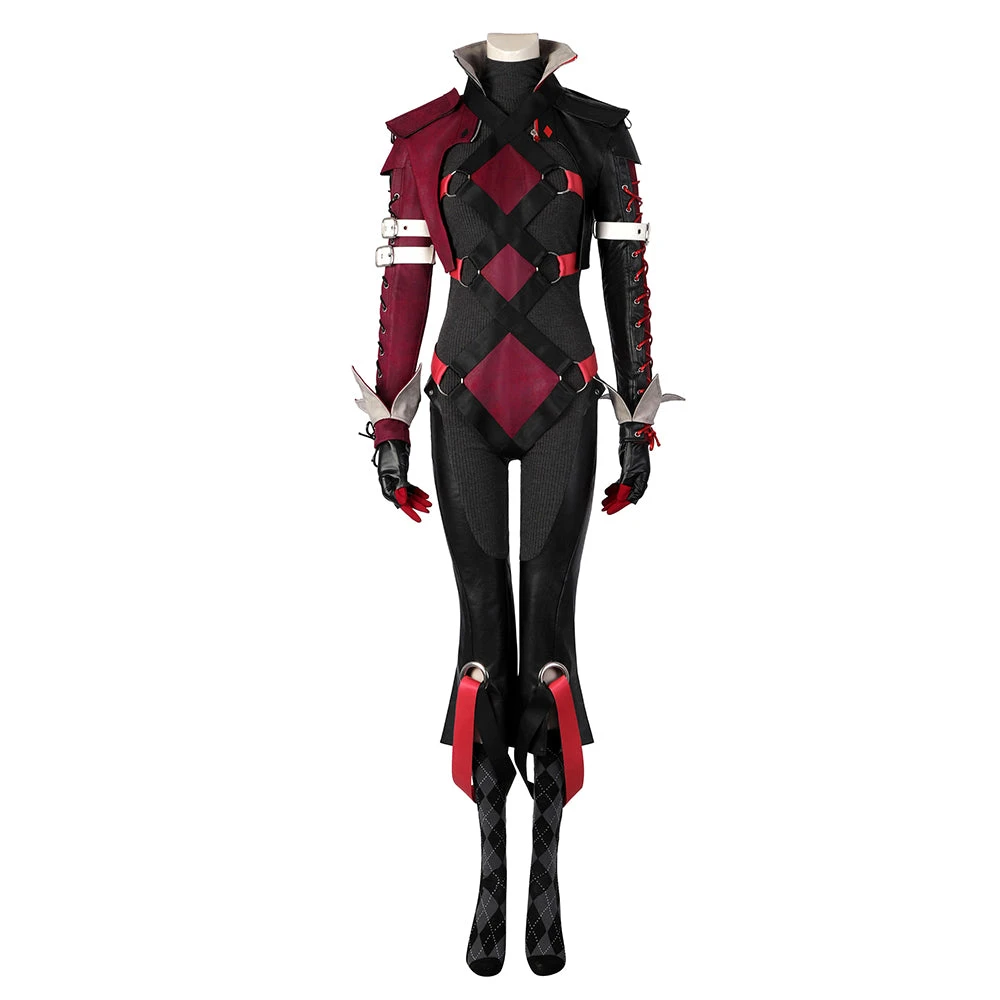 Gvavaya Movie Cosplay Batman:Gotham Knights Harley Quinn Cosplay Costume Harley Quinn Cosplay 4 Gvavaya Movie Cosplay Batman:Gotham Knights Harley Quinn Cosplay Costume Harley Quinn Cosplay - Image 4