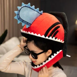 Gvavaya Anime Cosplay Chainsaw Man Denji Cosplay Headgear Denji Cosplay Plush Hat -Gvavaya Deals Store 3 c42ca712 057e 48a5 ba25 281831212ca1