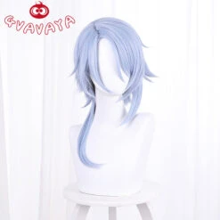 Gvavaya Game Cosplay Genshin Impact Kamisato Ayato Cosplay Wig Mixed Light Blue 45cm Hair -Gvavaya Deals Store 3 ee096e49 d7f8 4b8b 886e aba8abafcf13