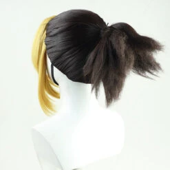 Gvavaya Anime Cosplay Demon Slayer: Kimetsu No Yaiba Makio Cosplay Wig Gold & Black 30cm Hair -Gvavaya Deals Store 4 08443c8b fbcb 45d6 a297 cb1b46511c65