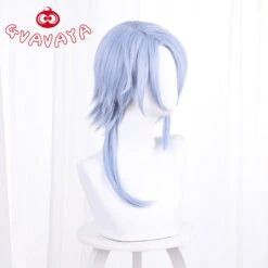 Gvavaya Game Cosplay Genshin Impact Kamisato Ayato Cosplay Wig Mixed Light Blue 45cm Hair -Gvavaya Deals Store 4 0cc6ea6e 32c8 4f47 85bc 29aa05fbdbff