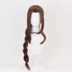 Gvavaya Game Cosplay Final Fantasy VII Aerith Cosplay Wig 80cm Long Brown Hair -Gvavaya Deals Store 4 118fb7e7 b2d4 42cd 831e eed5286c4dae