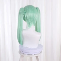 Gvavaya Cosplay Anime Cyberpunk Edgerunners Rebecca Cosplay Wig Cyan Color 50cm Hair -Gvavaya Deals Store 4 937201fa 8bbc 4399 8f38 57eb2ab75d75