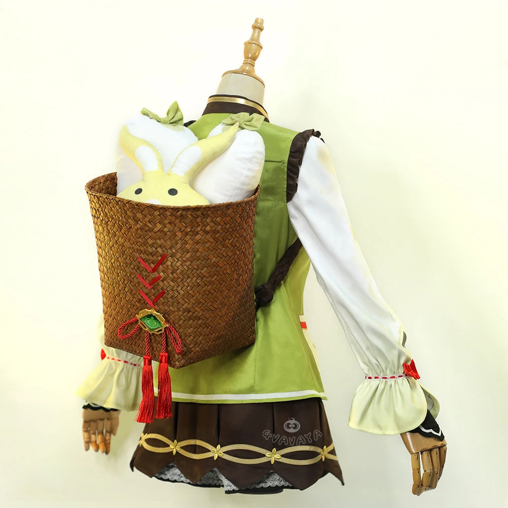 Gvavaya Game Cosplay Genshin Impact Yaoyao Cosplay Costume Yaoyao Cosplay 6 Gvavaya Game Cosplay Genshin Impact Yaoyao Cosplay Costume Yaoyao Cosplay - Image 6