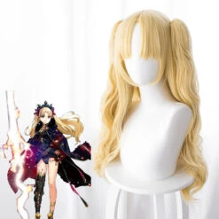 Gvavaya Game Cosplay FGO Fate/Grand Order Ereshkigal Cosplay Wig Blond 80cm Hair -Gvavaya Deals Store 4 dc8875da 20d3 4460 8fef addb9be3b078