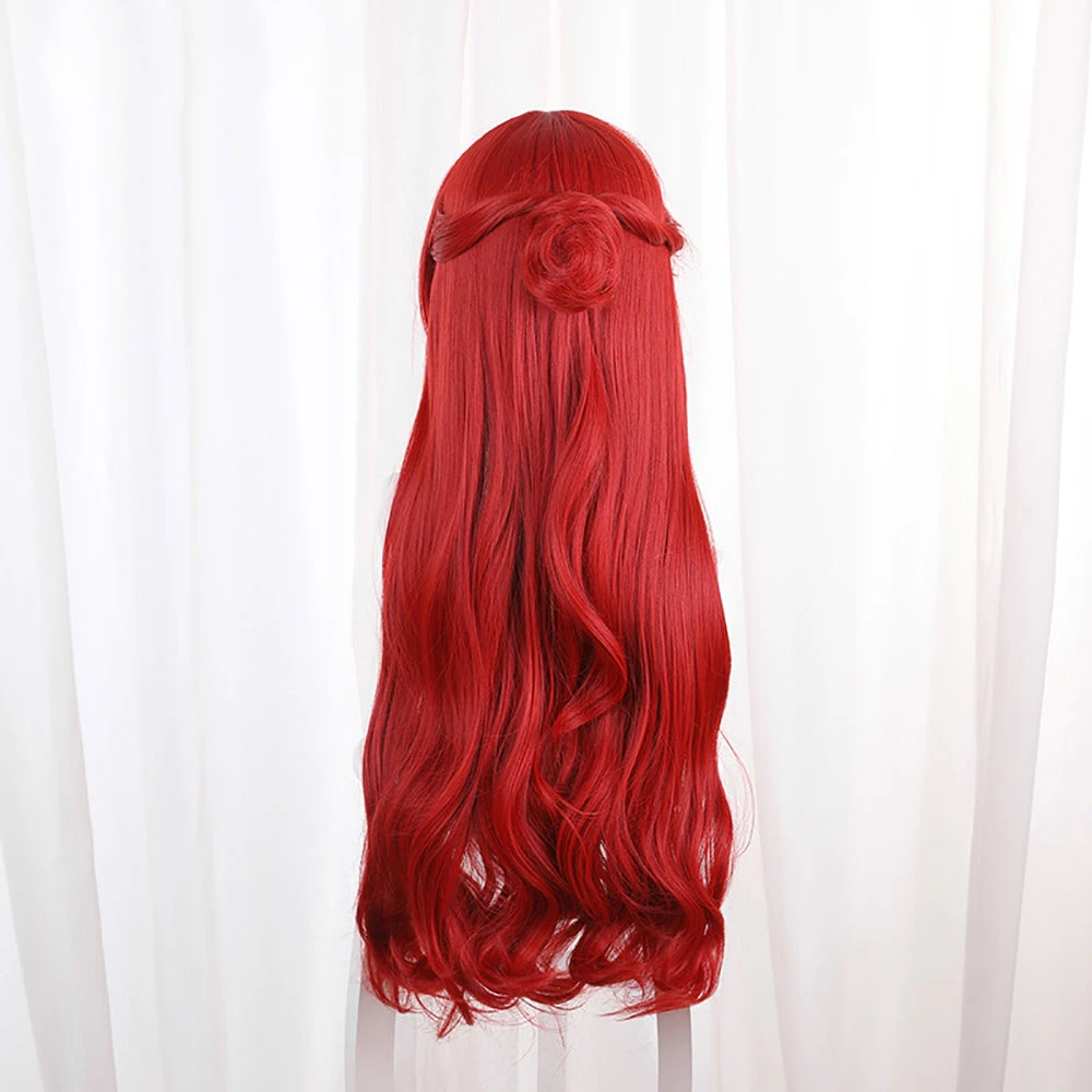 Gvavaya Game Cosplay Honkai Impact: Star Rail Himeko Cosplay Wig 80cm Long Red Wig 4 Gvavaya Game Cosplay Honkai Impact: Star Rail Himeko Cosplay Wig 80cm Long Red Wig - Image 4