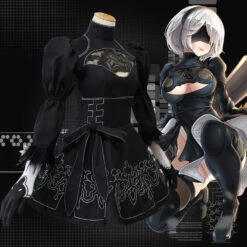 Gvavaya Game Cosplay NieR: Automata 2B Cosplay Costume 2B Cosplay -Gvavaya Deals Store 4 fe424349 30c3 4af1 9ee1 d65f6679f3d8