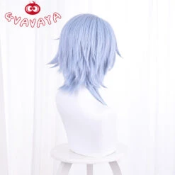 Gvavaya Game Cosplay Genshin Impact Kamisato Ayato Cosplay Wig Mixed Light Blue 45cm Hair -Gvavaya Deals Store 5 34192cf4 7649 4616 b6dc 7afa36b4e002