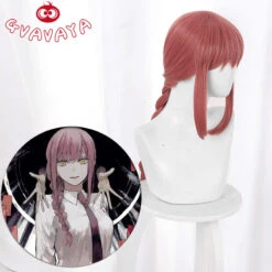 Gvavaya Anime Cosplay Chainsaw Man Makima Cosplay Wig Cameo Red 70cm Hair -Gvavaya Deals Store 5 5da1607c e615 424c a990 26a02a8d3ae0
