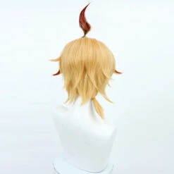 Gvavaya Game Cosplay Genshin Impact Mika Cosplay Wig 35cm Yellow Hair -Gvavaya Deals Store 5 69eb8239 beb4 4cd7 8f83 d171f1bcbd3e