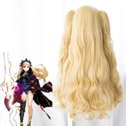 Gvavaya Game Cosplay FGO Fate/Grand Order Ereshkigal Cosplay Wig Blond 80cm Hair -Gvavaya Deals Store 5 79cc76dc a542 46c1 b87a 65c7d2a471d6