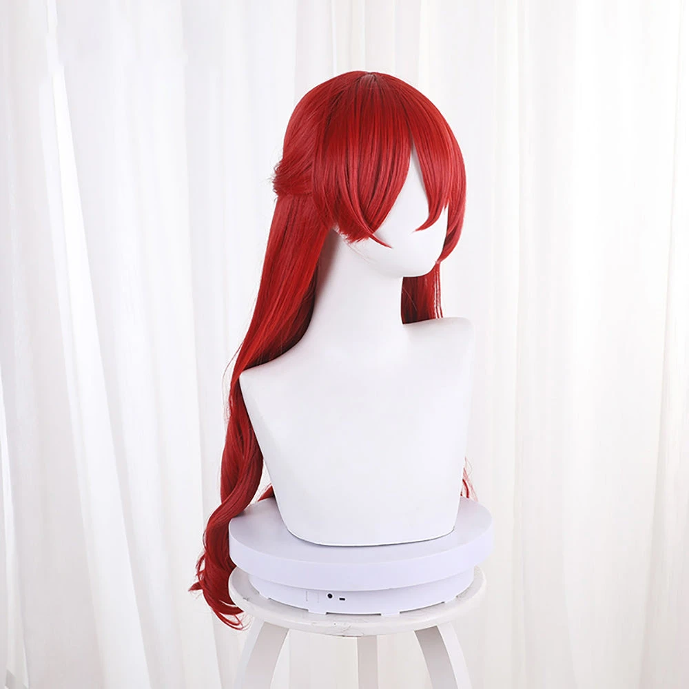 Gvavaya Game Cosplay Honkai Impact: Star Rail Himeko Cosplay Wig 80cm Long Red Wig 5 Gvavaya Game Cosplay Honkai Impact: Star Rail Himeko Cosplay Wig 80cm Long Red Wig - Image 5