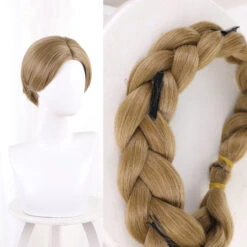 Gvavaya Game Cosplay Atomic Heart The Twins Left And Right Robot Cosplay Wig 33cm Light Brown Hair A -Gvavaya Deals Store 5 a24b0977 a192 446d 8cb1 d22f920add52