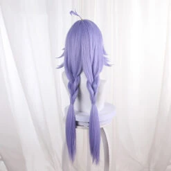 Gvavaya Game Cosplay Honkai Impact: Star Rail Bailu Cosplay Wig 80cm Long Blue Purple Wig -Gvavaya Deals Store 5 bd462732 202f 45cf b30d b06ae6517b73