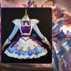 Gvavaya Game LOL Cafe Cutie Gwen Maid Cosplay League Of Legends Maid Cosplay Costume