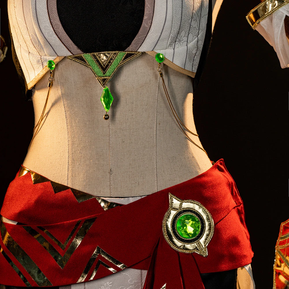 Gvavaya Game Cosplay Genshin Impact Eremite Floral Ring-Dancer Cosplay Costume Genshin Cosplay 7 Gvavaya Game Cosplay Genshin Impact Eremite Floral Ring-Dancer Cosplay Costume Genshin Cosplay - Image 7
