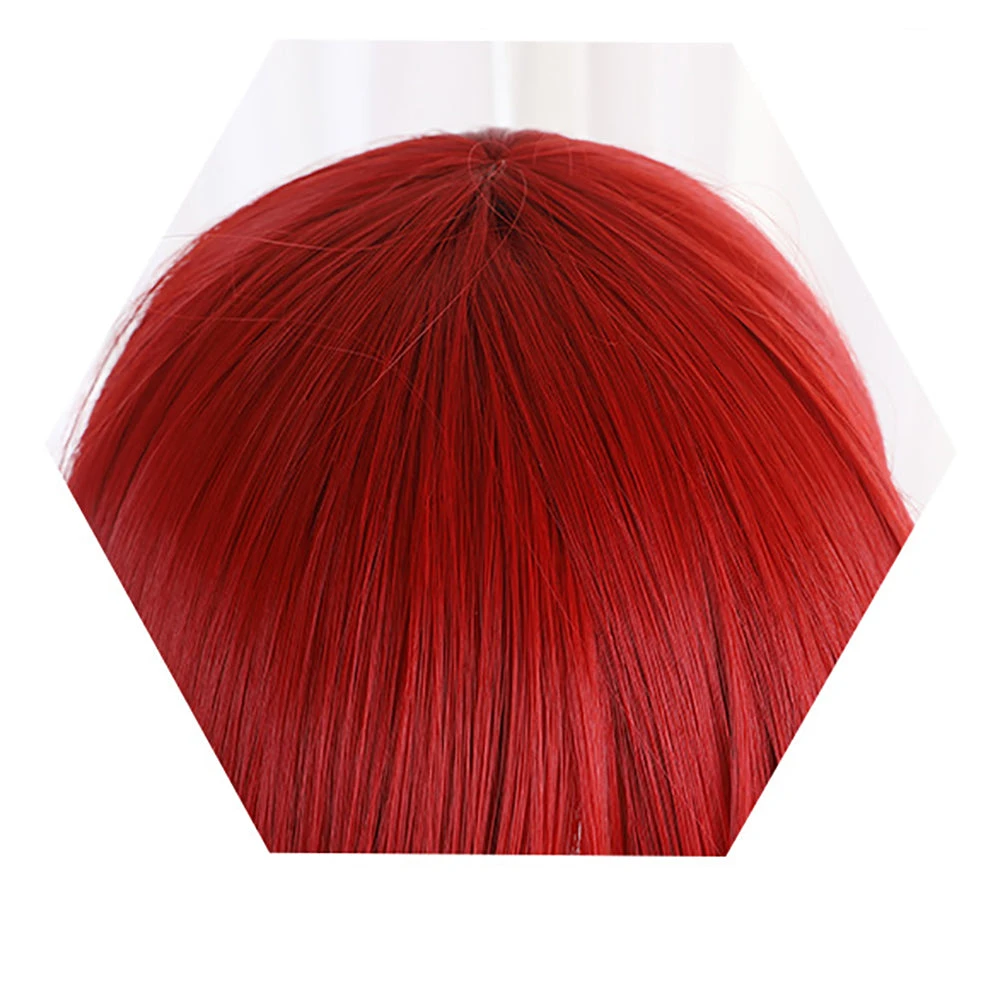 Gvavaya Game Cosplay Honkai Impact: Star Rail Himeko Cosplay Wig 80cm Long Red Wig 6 Gvavaya Game Cosplay Honkai Impact: Star Rail Himeko Cosplay Wig 80cm Long Red Wig - Image 6