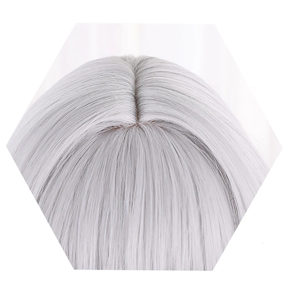Gvavaya Game Cosplay Honkai Impact: Star Rail Clara Cosplay Wig 70cm Long Silvery White Wig 6 Gvavaya Game Cosplay Honkai Impact: Star Rail Clara Cosplay Wig 70cm Long Silvery White Wig - Image 6