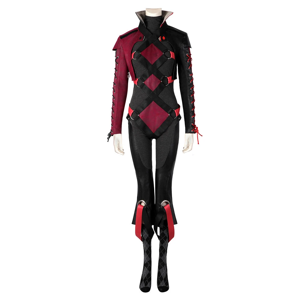 Gvavaya Movie Cosplay Batman:Gotham Knights Harley Quinn Cosplay Costume Harley Quinn Cosplay 8 Gvavaya Movie Cosplay Batman:Gotham Knights Harley Quinn Cosplay Costume Harley Quinn Cosplay - Image 8