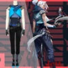 Gvavaya Game Cosplay Valorant Jett Cosplay Costume Valorant Jett Cosplay