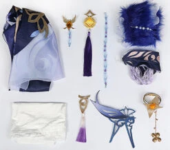 Gvavaya Game Cosplay Genshin Impact Ningguang Orchid's Evening Gown Outfit Ningguang Cosplay Costume Version A -Gvavaya Deals Store 9 aa1a6d28 ce26 40e5 8c49 cb114b151667