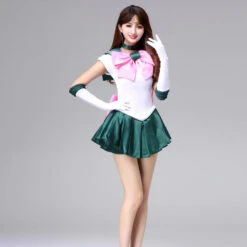 [Ready To Ship] Gvavaya Anime Cosplay Sailor Moon Cosplay Sailor Jupiter Kino Makoto Cosplay Costume