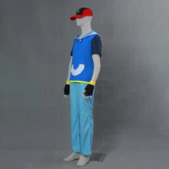 [Ready To Ship] Gvavaya Anime Cosplay Pokémon Advanced Gen Ash Ketchum Cosplay Costume Ash Ketchum Cosplay -Gvavaya Deals Store A187 4 AG 2