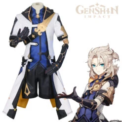 Gvavaya Game Cosplay Genshin Impact Mondstadt Albedo Cosplay Costume Genshin Cosplay