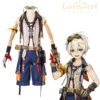 Gvavaya Game Cosplay Genshin Impact Mondstadt Bennett Cosplay Costume Genshin Cosplay