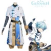 Gvavaya Game Cosplay Genshin Impact Liyue Chongyun Cosplay Costume Genshin Cosplay