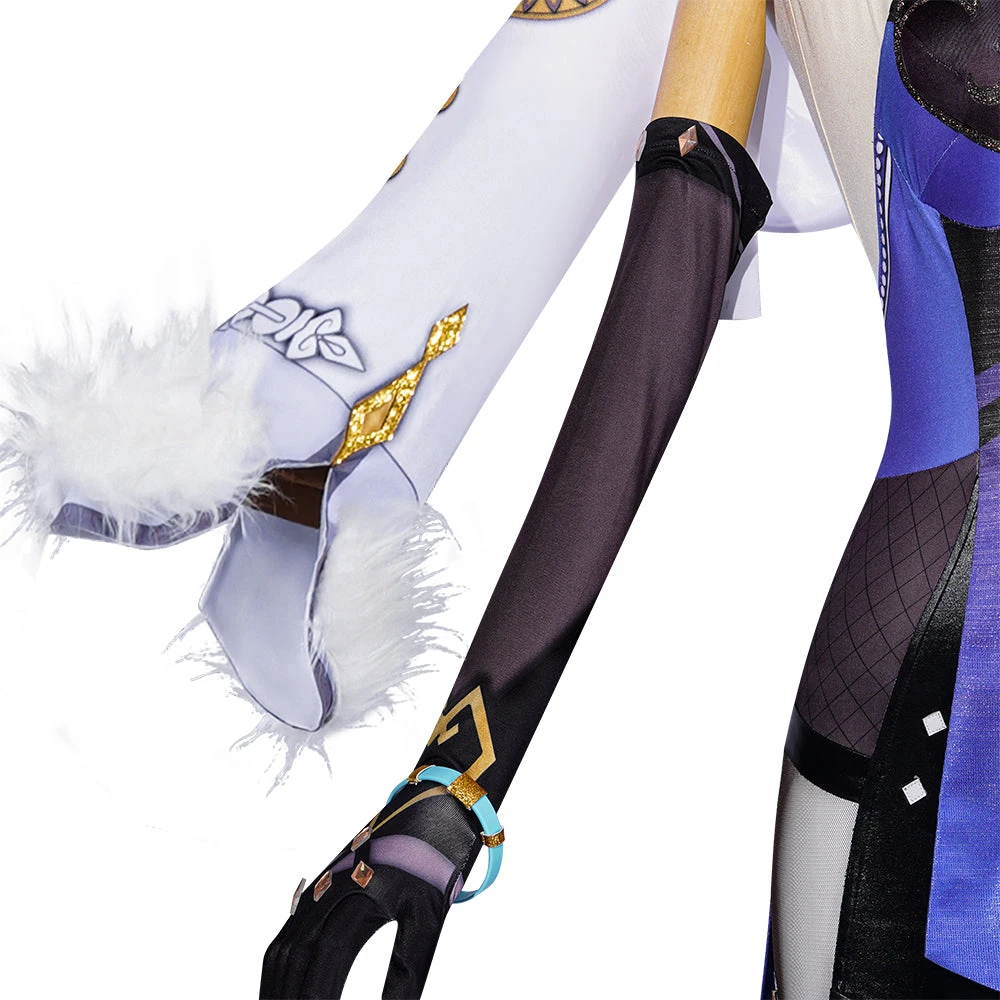 Gvavaya Game Cosplay Genshin Impact Yelan Cosplay Costume Genshin Cosplay Ver. B 8 Gvavaya Game Cosplay Genshin Impact Yelan Cosplay Costume Genshin Cosplay Ver. B - Image 8