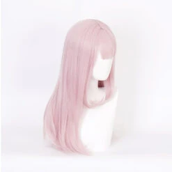 Gvavaya Anime Cosplay Kaguya-sama: Love Is War Chika Fujiwara Cosplay Wig Light Pink 60cm Hair -Gvavaya Deals Store DSC01842