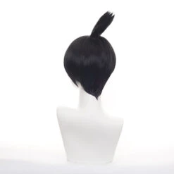 Gvavaya Anime Cosplay Chainsaw Man Hayakawa Aki Cosplay Wig 30cm Black Hair -Gvavaya Deals Store DSC08246