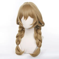 Gvavaya Game Cosplay Genshin Impact Lisa New Skin A Sobriquet Under Shade Cosplay Wig 60cm Blonde Hair -Gvavaya Deals Store IMG 0229