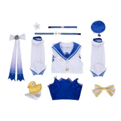 Gvavaya Game Cosplay Genshin Impact Summertime Sparkle Barbara Beach Swimsuit Cosplay Costume Genshin Cosplay -Gvavaya Deals Store IMG 0252