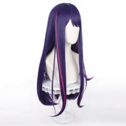 Gvavaya Anime Cosplay Oshi No Ko: Hoshino Ai Cosplay Wig Blue Purple 75cm Hair -Gvavaya Deals Store IMG 0550