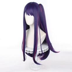 Gvavaya Anime Cosplay Oshi No Ko: Hoshino Ai Cosplay Wig Blue Purple 75cm Hair -Gvavaya Deals Store IMG 0551
