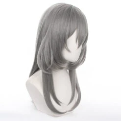 Gvavaya Game Cosplay Honkai Impact: Star Rail Trailblazer-Stelle Cosplay Wig 55cm Long Dark Grey Wig -Gvavaya Deals Store IMG 0943