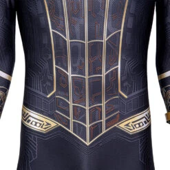 Gvavaya Movie Cosplay Spider-Man: No Way Home Spider Man Black And Gold Suit Spider Man Jumpsuit Cosplay -Gvavaya Deals Store IMG 6631