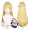 Gvavaya Game Cosplay Genshin Impact Fischl New Skin Ein Immernachtstraum Cosplay Wig 75cm Long Hair
