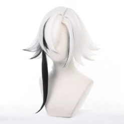 Gvavaya Game Cosplay Genshin Impact Fatui Harbinger Arlecchino Cosplay Wig Mixed Color 52cm Hair -Gvavaya Deals Store IMG 8357