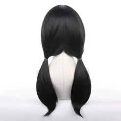 Gvavaya Anime Cosplay Chainsaw Man Asa Mitaka Cosplay Wig 65cm Black Tie Hair -Gvavaya Deals Store IMG 8494