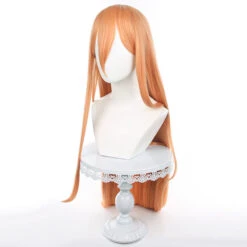 Gvavaya Anime Cosplay Chainsaw Man Power Cosplay Wig 95cm Milk Orange Hair -Gvavaya Deals Store IMG 8636