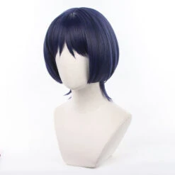 Gvavaya Game Cosplay Genshin Impact Wanderer Cosplay Wig 35cm Dark Blue Hair -Gvavaya Deals Store IMG 9511
