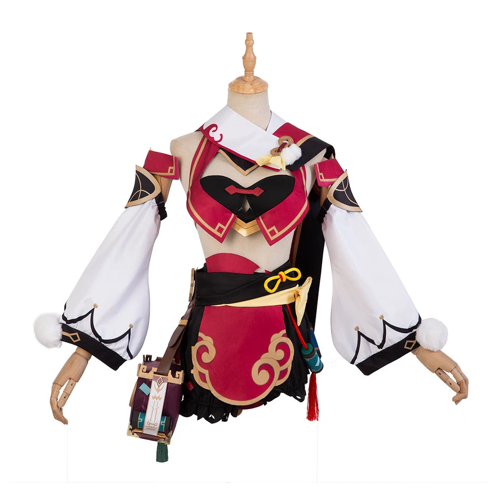 Gvavaya Game Cosplay Genshin Impact Liyue Yanfei Cosplay Costume Genshin Cosplay 2 Gvavaya Game Cosplay Genshin Impact Liyue Yanfei Cosplay Costume Genshin Cosplay - Image 2