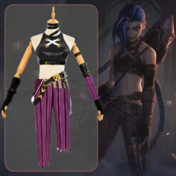 Gvavaya Game Cosplay League Of Legends Arcane Jinx Cosplay Costume LOL Arcane Jinx Cosplay Version A