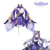 Gvavaya Game Cosplay Genshin Impact Liyue Keqing Cosplay Costume Genshin Cosplay