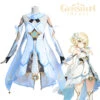 Gvavaya Game Cosplay Genshin Impact Traveler Lumine Cosplay Costume Genshin Cosplay