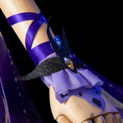 Gvavaya Game Cosplay Genshin Impact Keqing Opulent Splender Outfit Keqing Cosplay Costume Version B -Gvavaya Deals Store ME3A4109